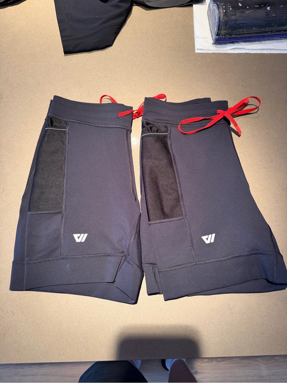 Men's Black Wolaco Running Tights